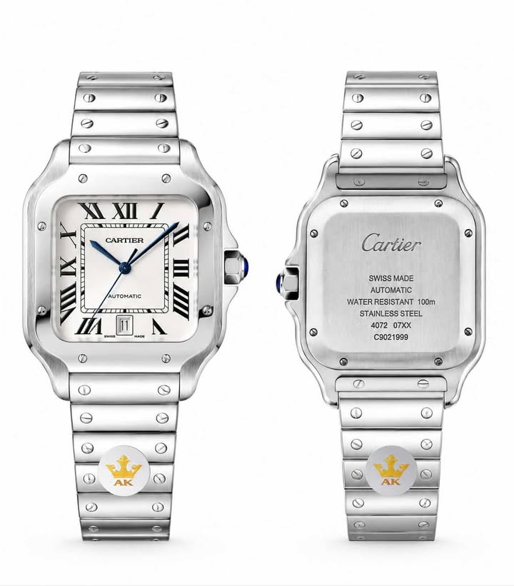 Cartier Santos 40mm White Dial