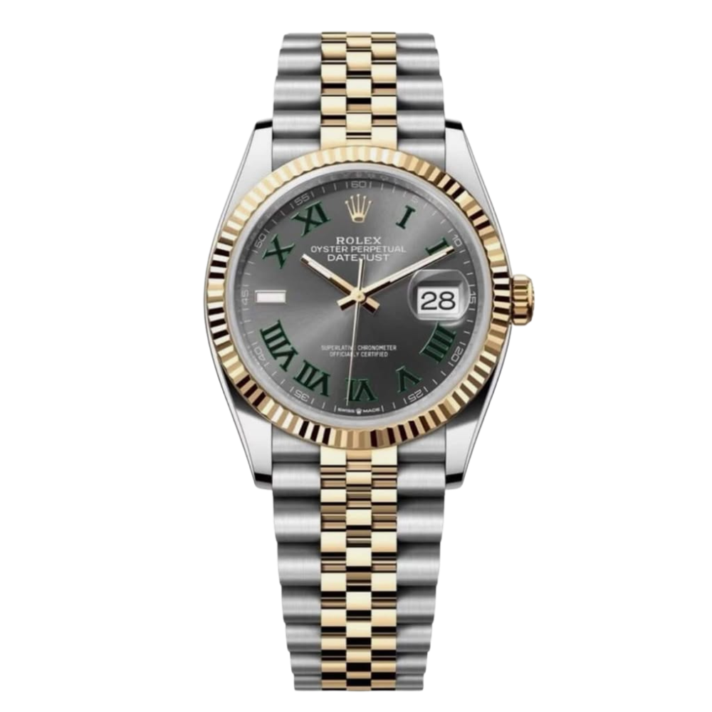 Date just Wimbledon two tone Jubilee