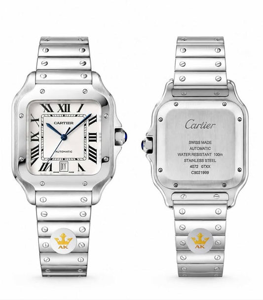 Cartier Santos 40mm White Dial