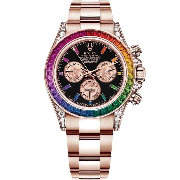 Daytona Rainbow rose gold