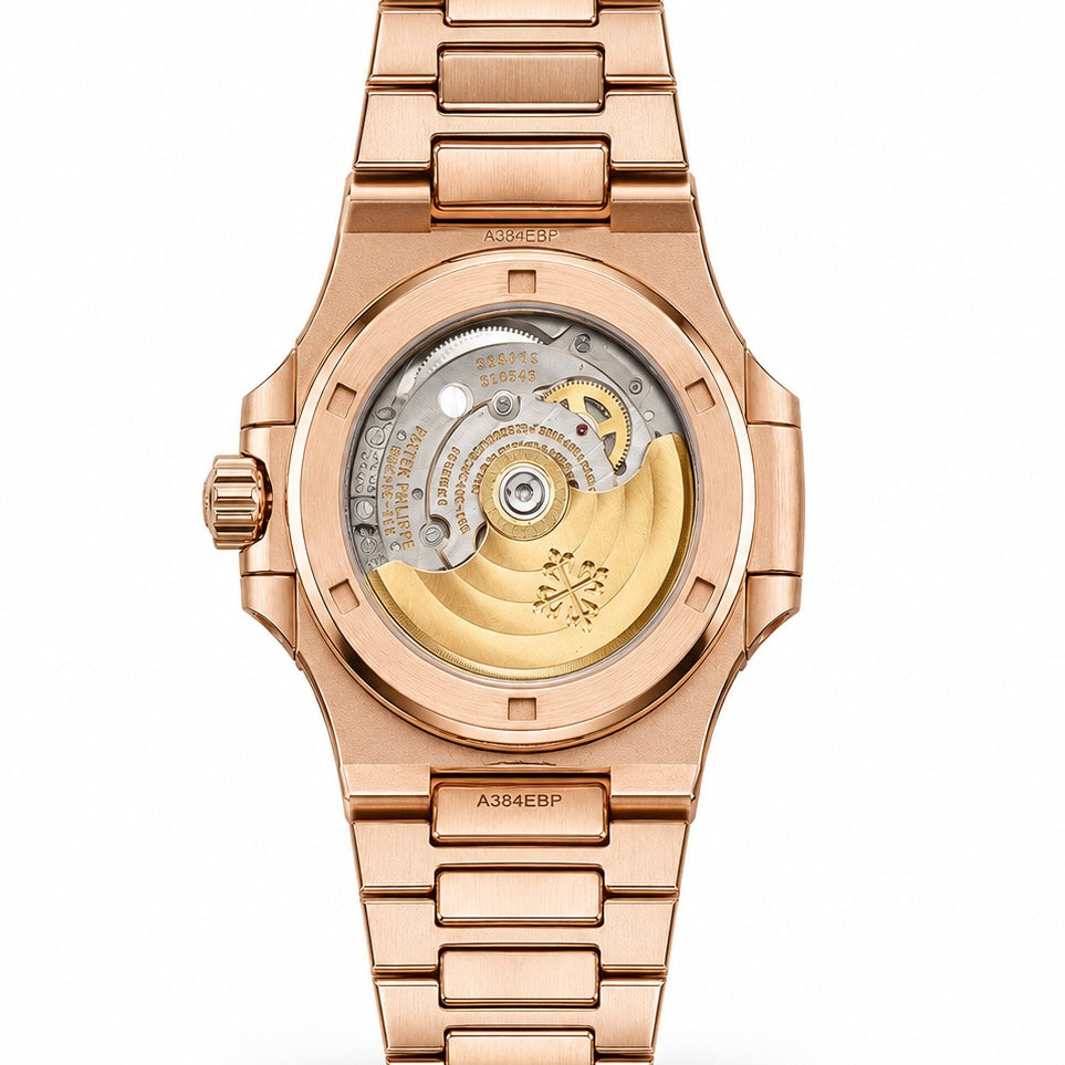 Patek Philippe Nautilus Rose gold  40.5mm Open Back