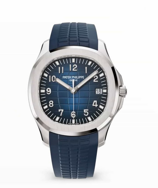 Patek Philippe Aquanaut Blue  42.2mm Open Back